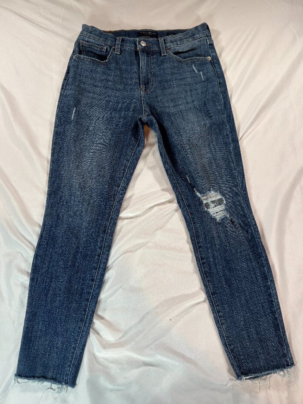 Lucky Brand Ava Mid Rise Skinny Ankle Jeans 8 Lot F